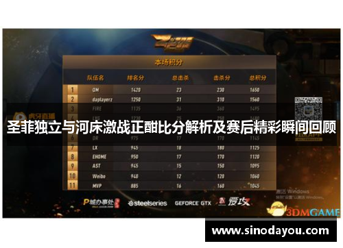 圣菲独立与河床激战正酣比分解析及赛后精彩瞬间回顾